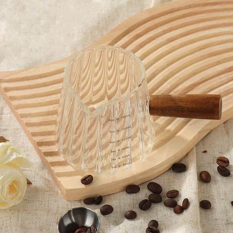 1 Pcs 180ml Mini Coffee Cup, Glass Milk Cup, Italian Coffee Cup