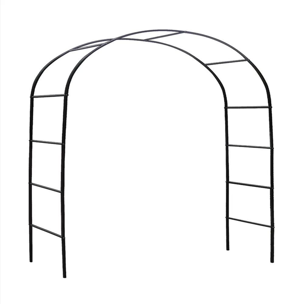 7'8" H X 4'5" W Metal Garden Arch Trellis,adjustable Arbor Trellis