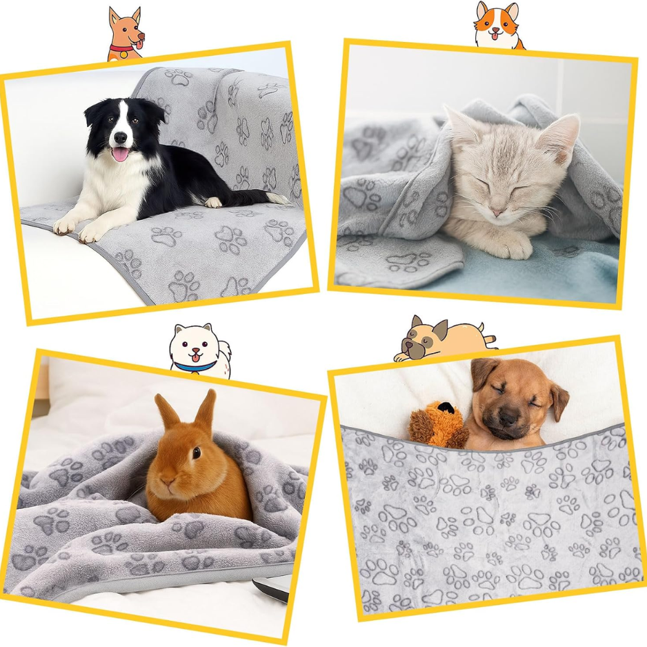 41 X 30 Inch Soft Dog Blanket For Medium Dogs & Cats