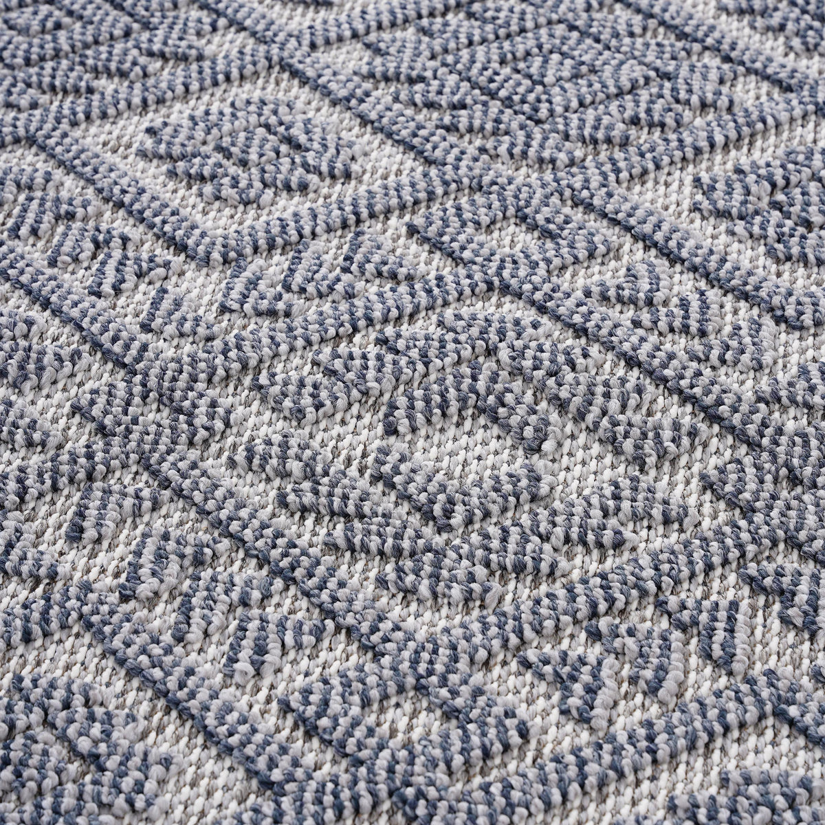 Guros 2X8 White Gray Traditional Indoor Outdoor Runner Rug