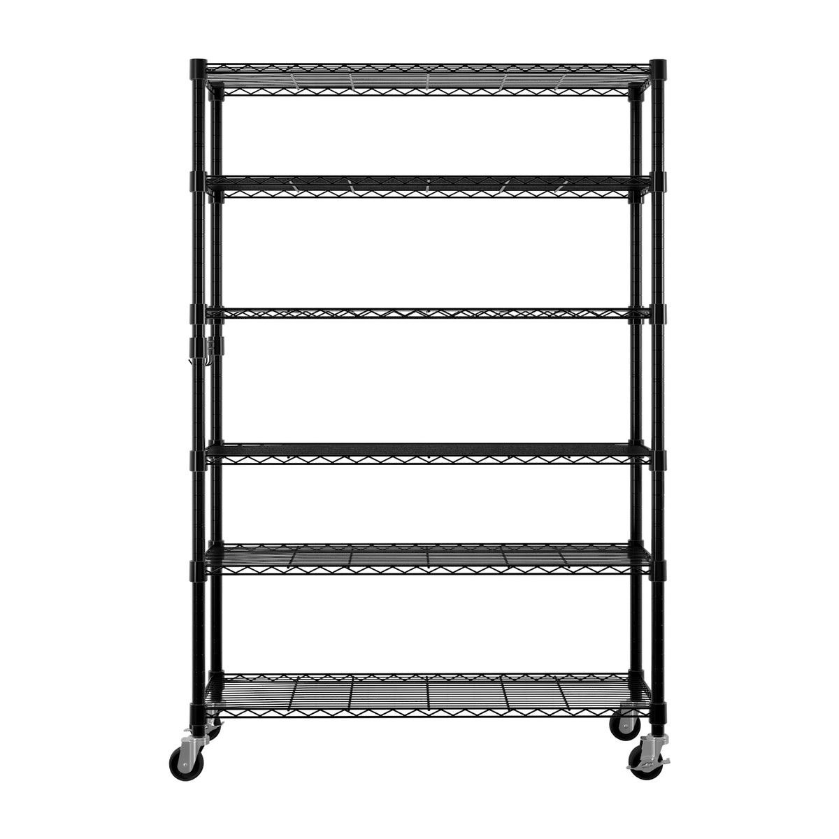 6-Tier Disassembly And Free Assembly Nsf-certified Steel Wire Shelving