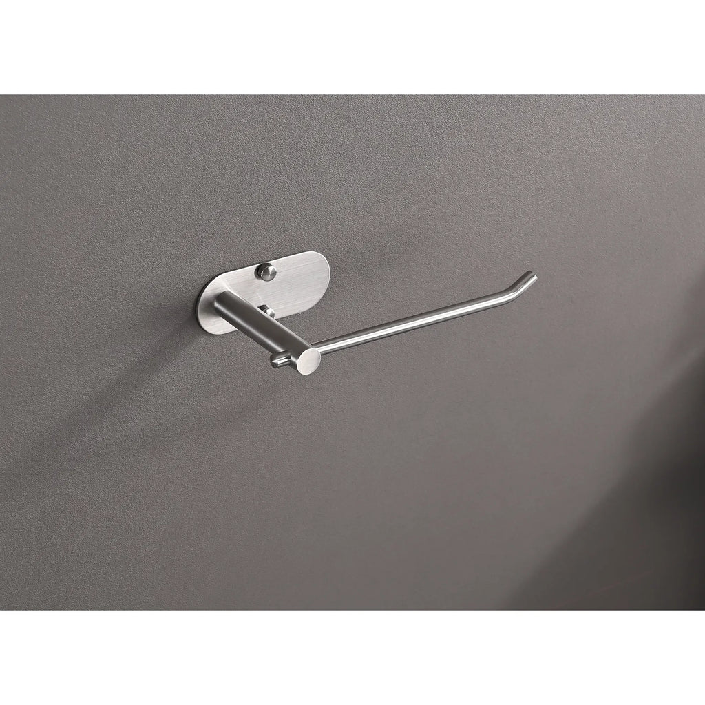 Paper Towel Holder - Self-adhesive Or Drilling, Stainless Steel