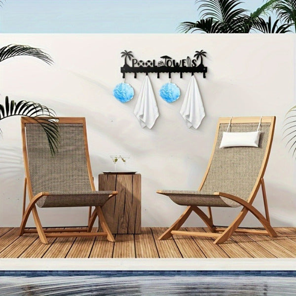 CIFbuy1 PC A Very Practical Modern Pool Towel Rack Made Of Handmade