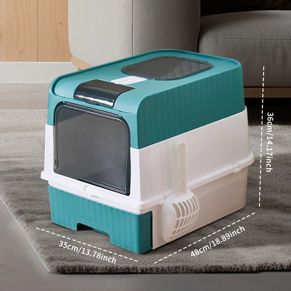 Bluemagic Cube Intelligent Cat Litter Box - Free Hands, Enjoy Pure Life