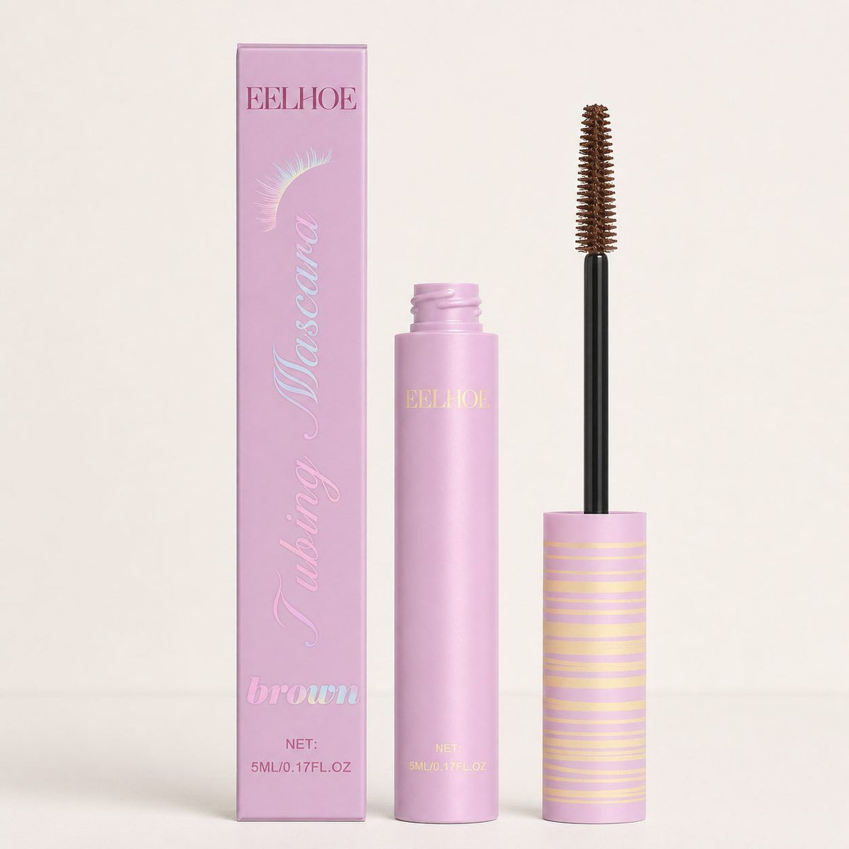 Eelhoe Lengthening And Curling Mascara, Black, 5 Ml