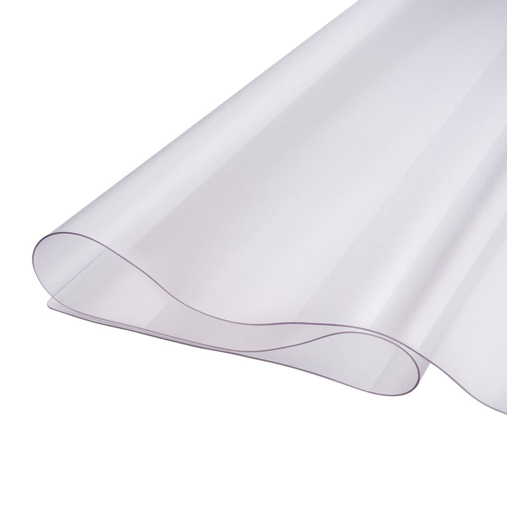 PVC Table Protector 24x48 Inch Frosted Plastic Desk Protector 1.5mm