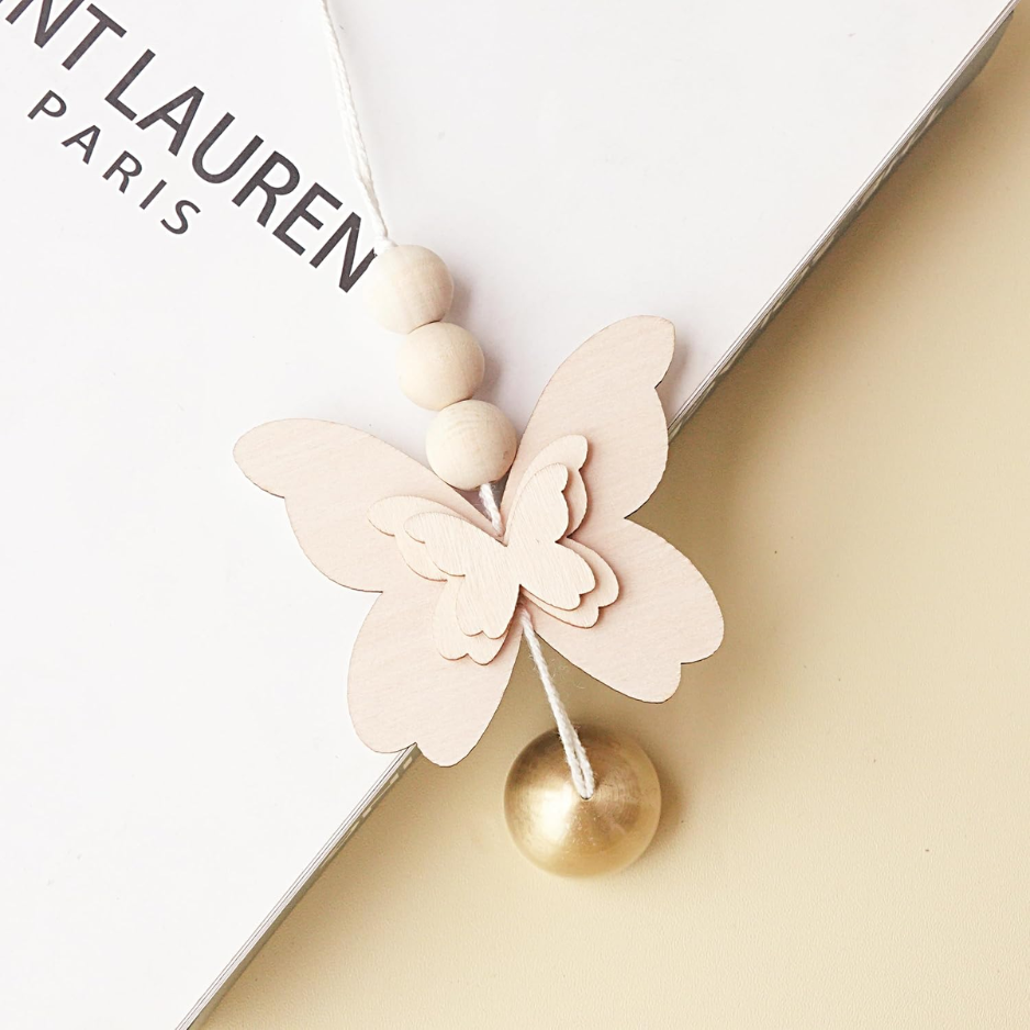 Butterfly Hanging Bell For Door, Lucky Wind Chime Decoration