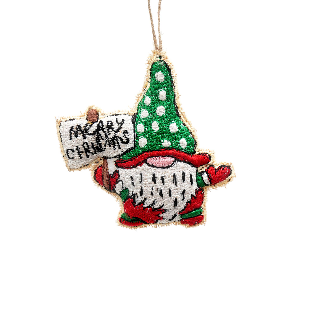 Expobazaar Santa Cheer Hanging Ornament - Multi