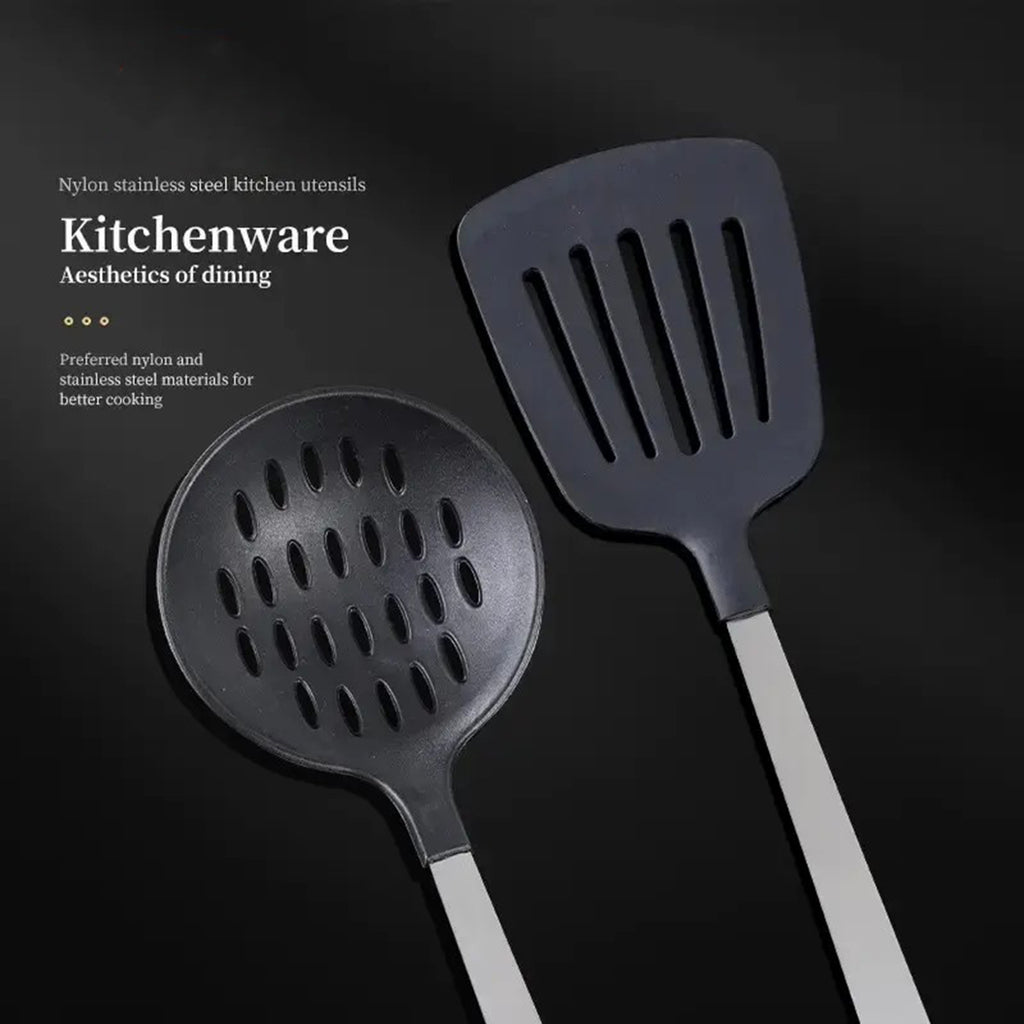 High Quality 5-piece Cooking Utensil Set - Stainless Steel Handle