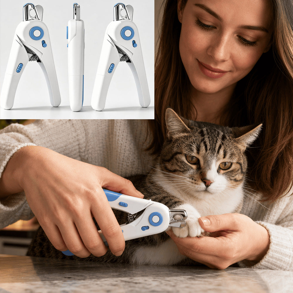 Pet Nail Clippers For Cats & Dogs, Professional Upgraded Pet Nail