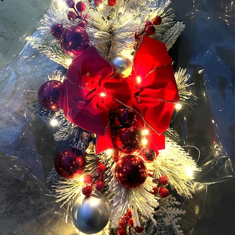 Handmade Wreaths, Christmas Staircase Decorations, Floral Ornaments