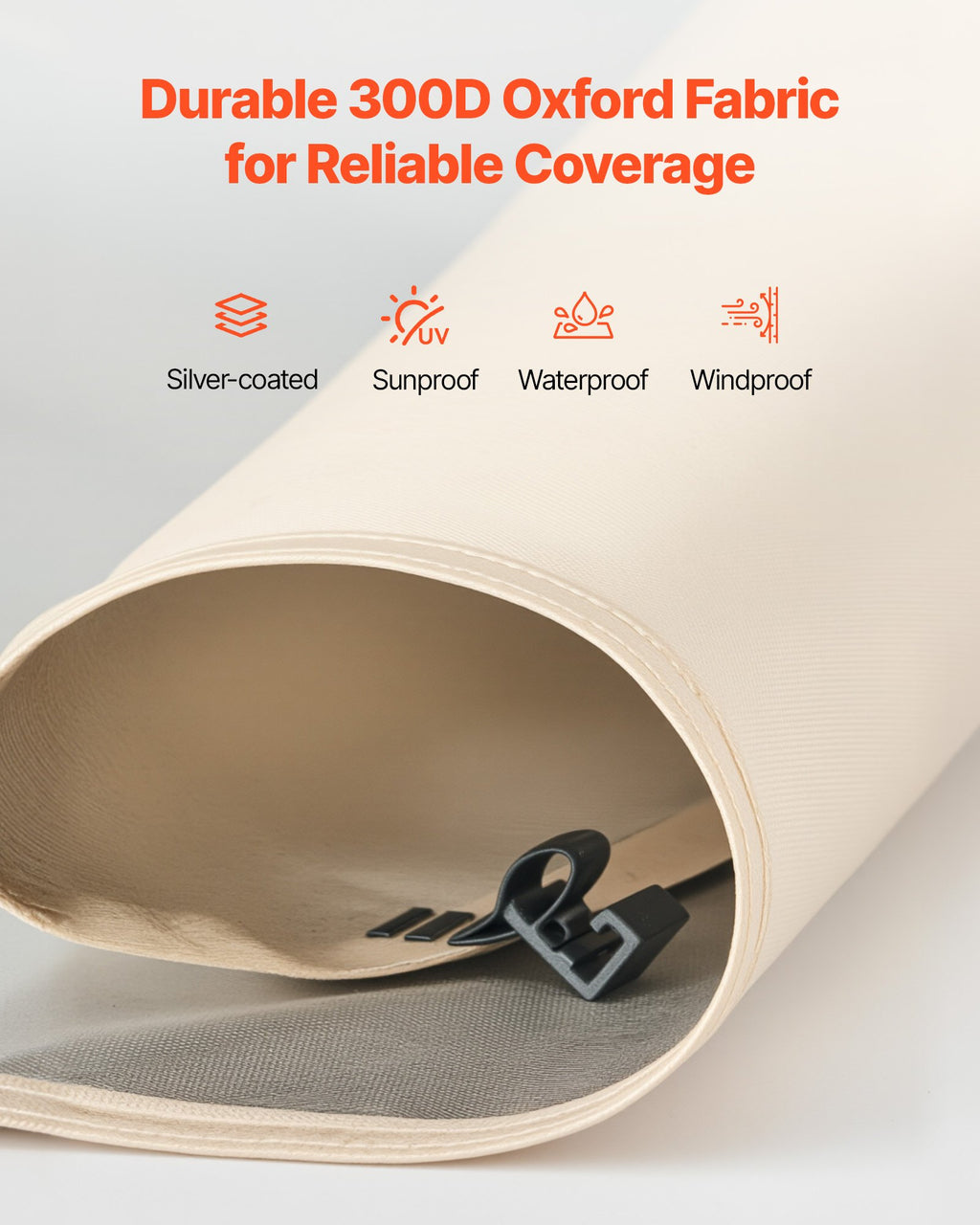 Sun Shade Sail Canopy Covers, Fit For 10 X 9.2 Ft Screen House Tent