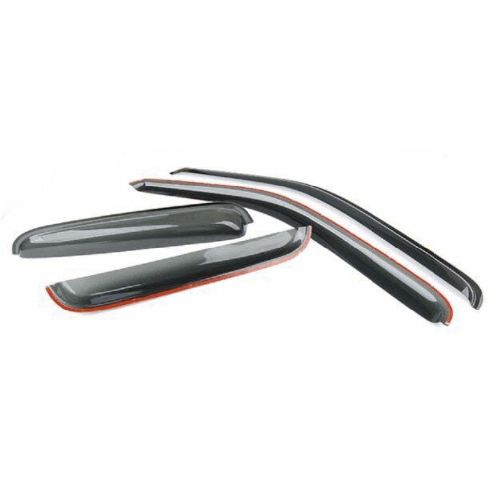 For Chevrolet GMC Extended Cab Acrylic Window Visor Vent Sun Rain Guard