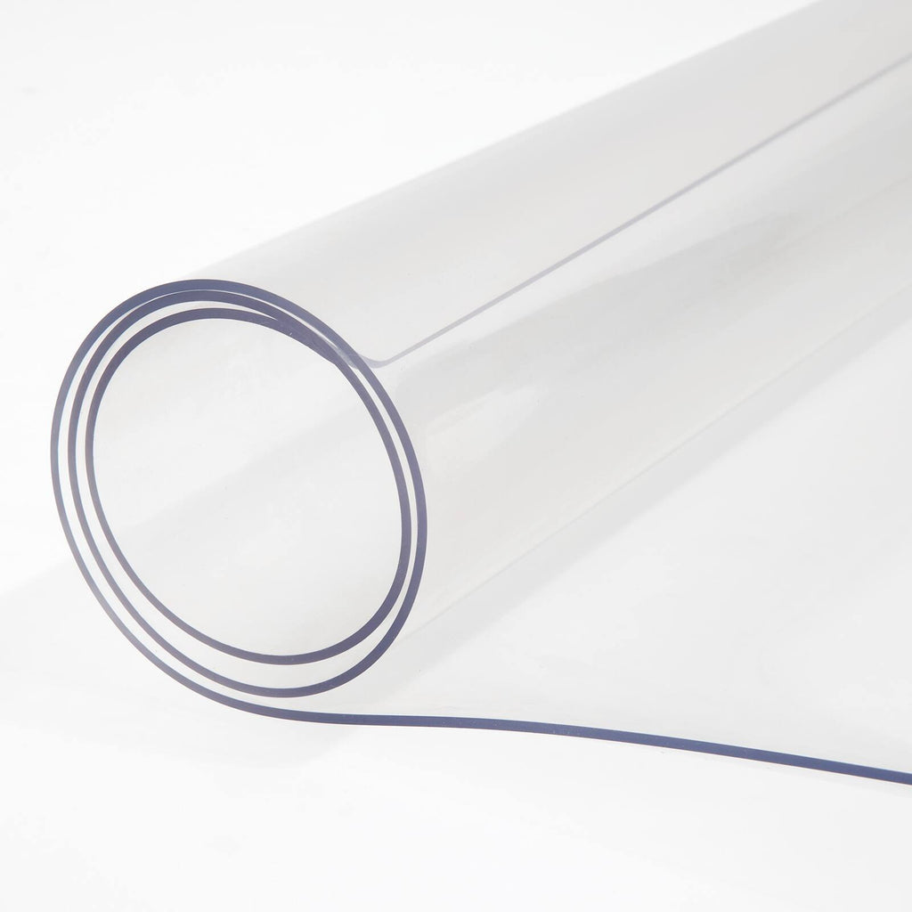 Clear Table Protector Mat -2.0mm Thickness Waterproof Heavy Duty PVC