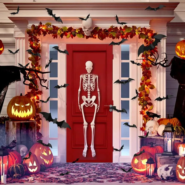100pcs Bats Halloween Decorations: Halloween Bats Wall Décor Bat
