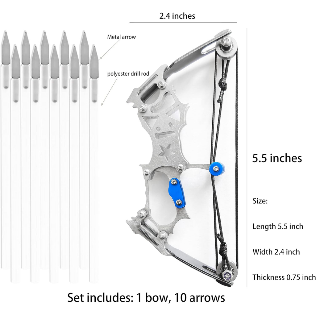 Archery Bow Set Left And Right Hand Compound Bow Hunting Bow Metal