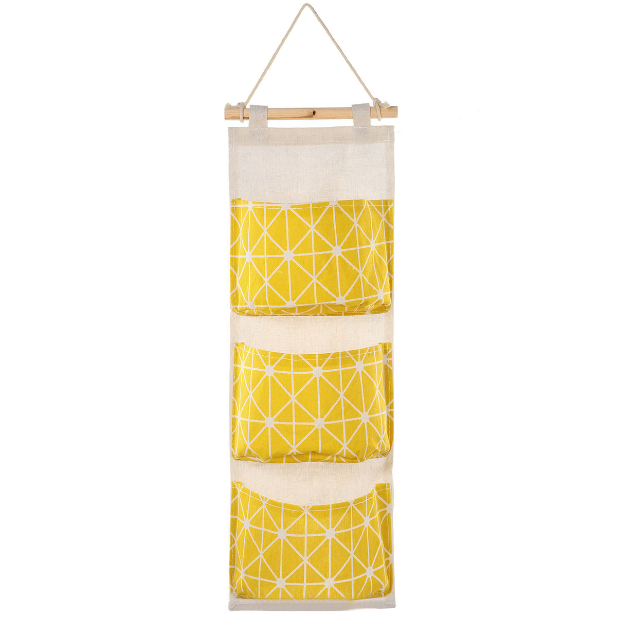 1Pc Wall Mounted Storage Bag Door Closet Hanging Storage Bag Organizer
