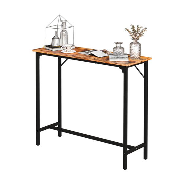 43-Inch Bar Table - 209 Lbs Capacity Pub Height Table With Durable MDF