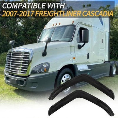 Window Air Guard Deflectors Compatible With 2007-2017 Freightliner