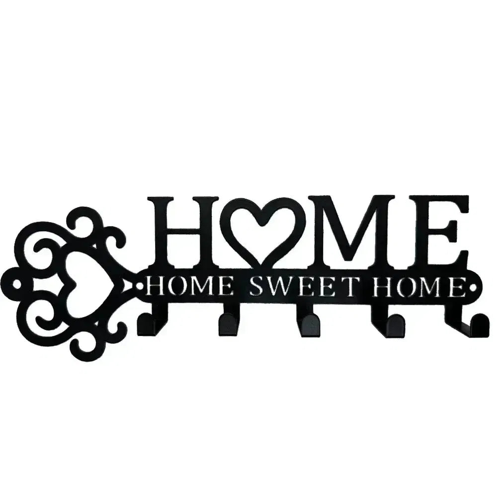 Super Sturdy Wall Hook Rack Entryway Kitchen Storage Organizer Modern