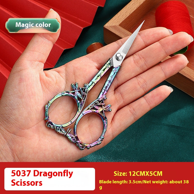 Aluminum Alloy Small Scissors For Office And Household Use