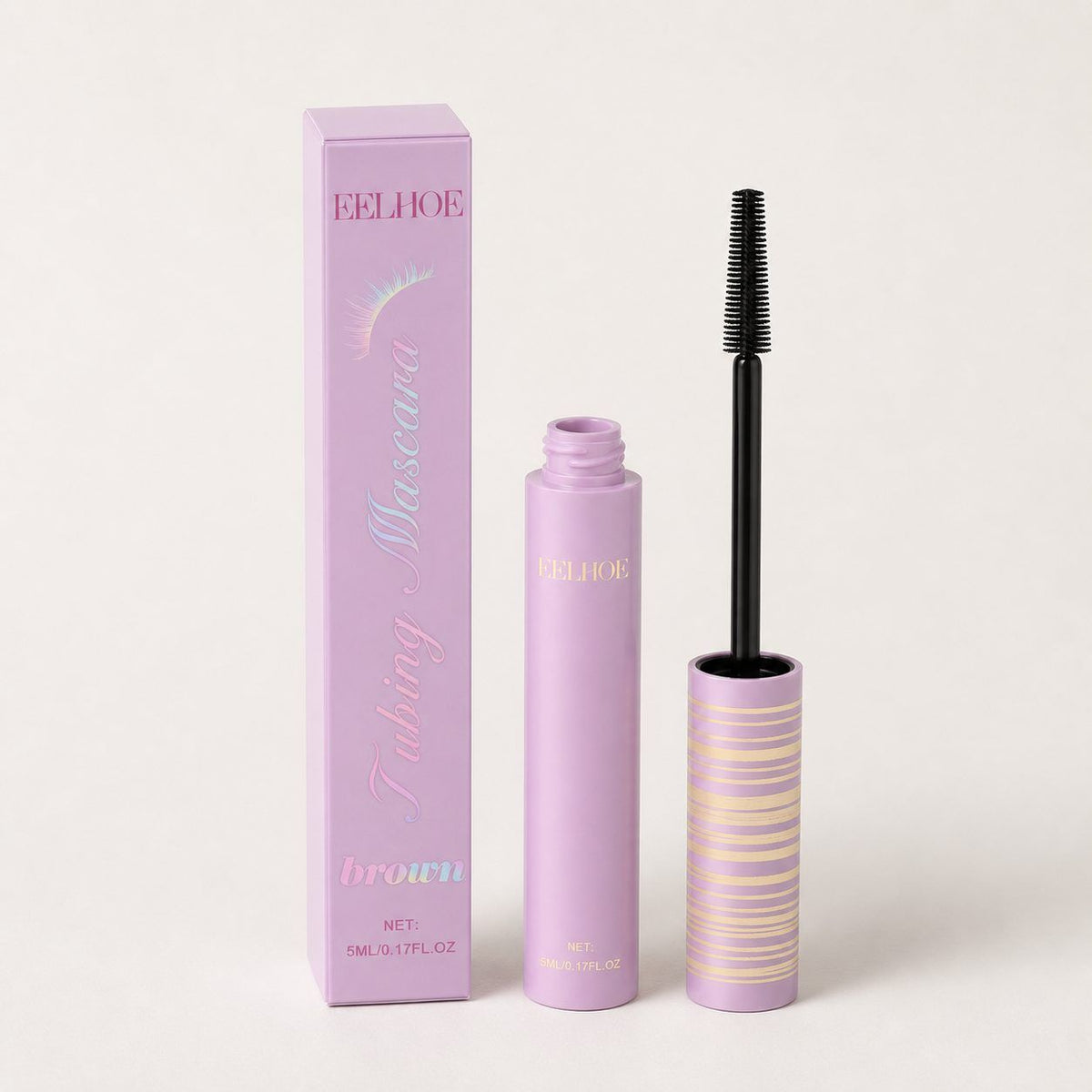 Eelhoe Lengthening And Curling Mascara, Black, 5 Ml