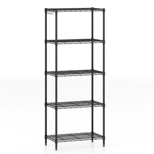 5-Tier Heavy-duty Metal Wire Shelving, 750 LBS Total Load