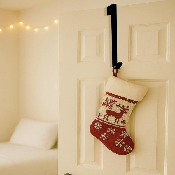Halloween Christmas Door Wreath Hanger Gothic Holiday Home Office Wall