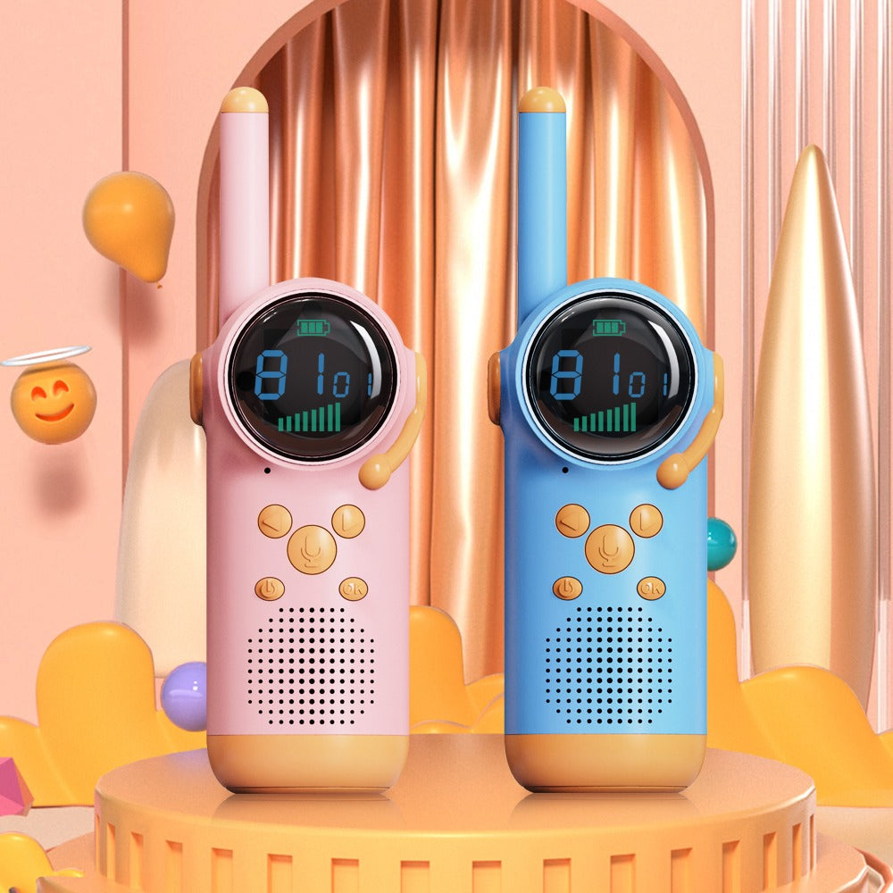 Blue And Pink Walkie-talkies - Two Packs