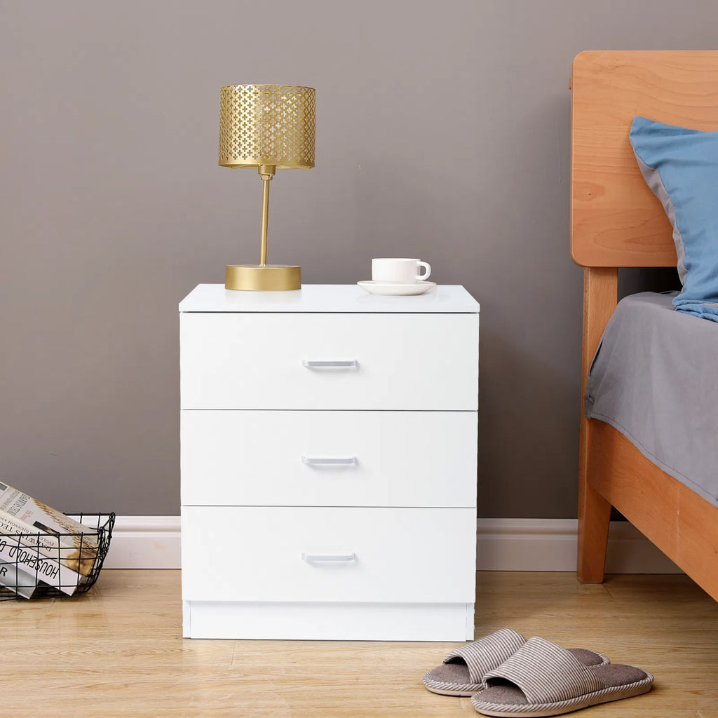 [] Modern Simple 3-Drawer Dresser Chest Of Drawers For Family Room