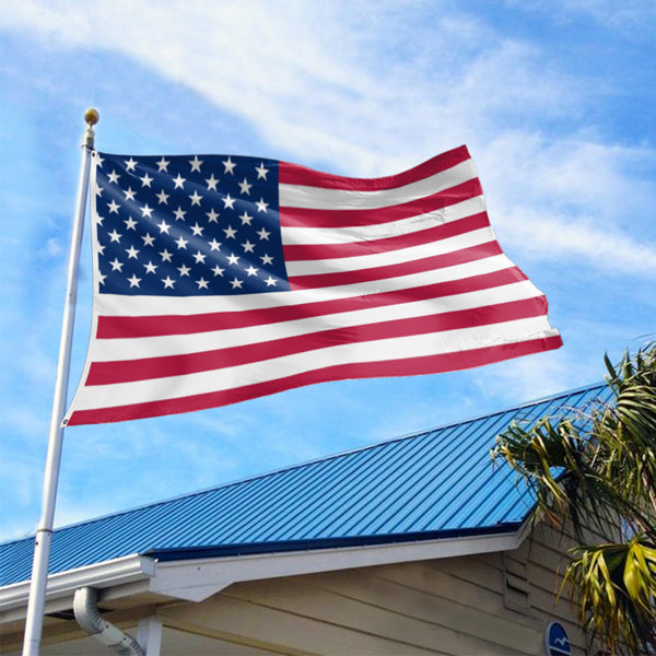 2pcs 4X6FT 120*180cm American Flag USA Flag Printed Nylon Flag National