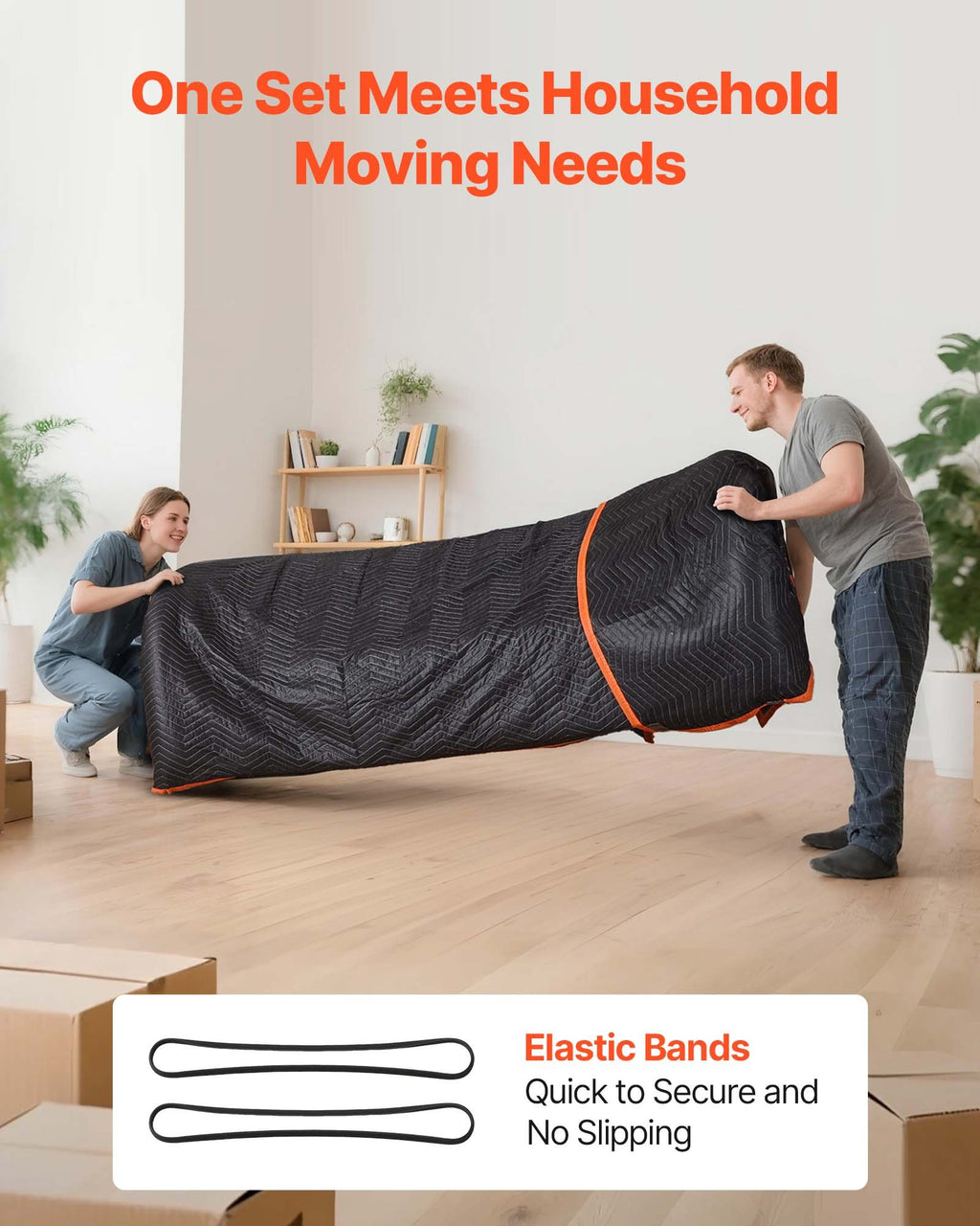 Moving Blankets 6 Pcs, 80 X 72 In 35 Lbs-dz Large Packing Blankets