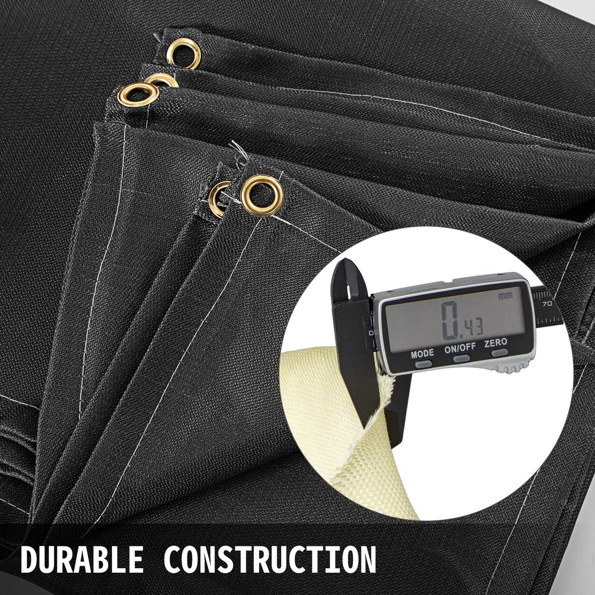 Welding Blanket, 10 X 10 Foot Fiberglass Blanket, Up To 550 °C