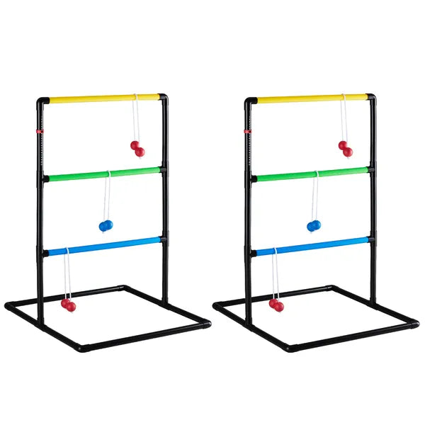 The Ladder Ball And Golf Throwing Ball Set Is Used For The Ladder