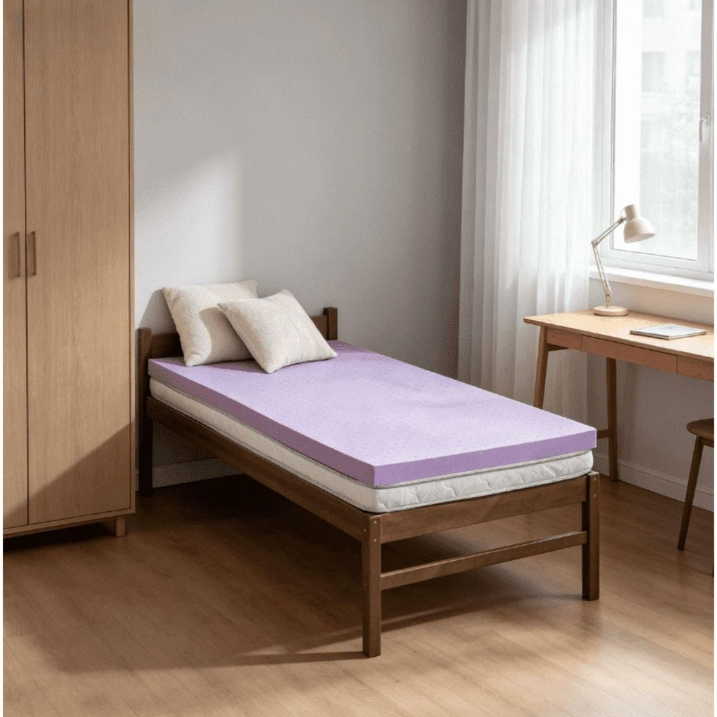 Gel Memory Foam Topper, Plush Feel For Back Pain Relief, Certipur