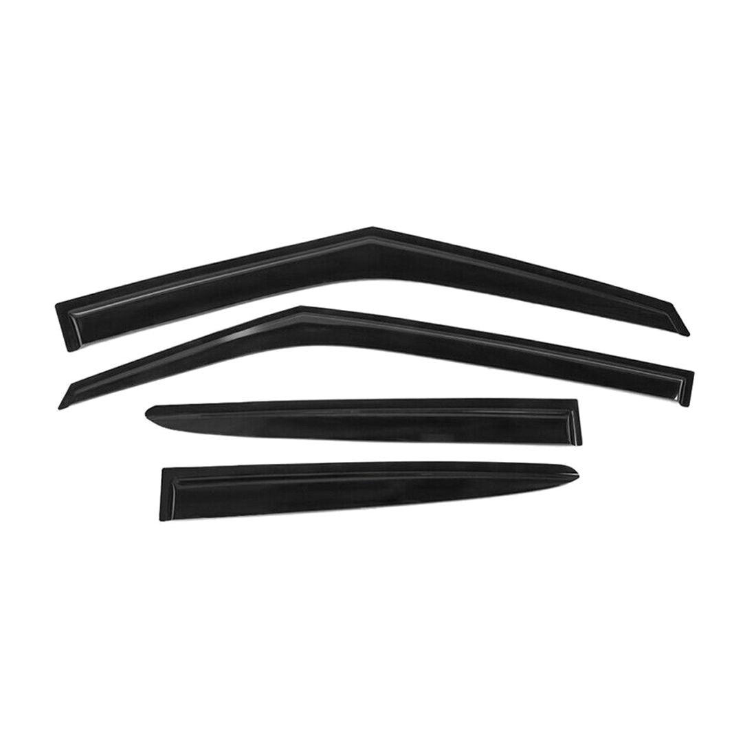 Fits 11-18 Hyundai Veloster Window Visors Acrylic Sun Guard Rain