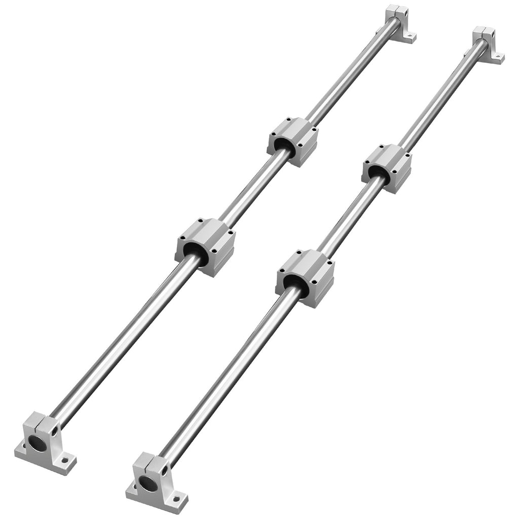 Linear Guide Set, SFC20 1000mm, Comes With Two 39.4 In/1000 Mm SFC20