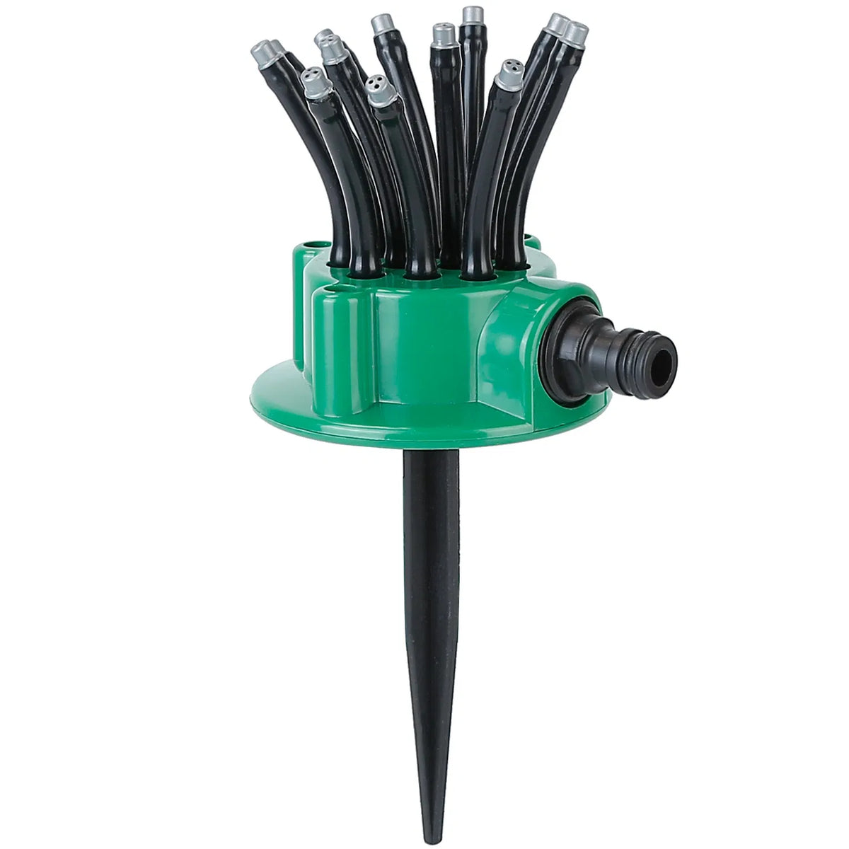 360° Flexible Lawn Sprinkler Automatic 12 Tubes Garden Water Irrigation