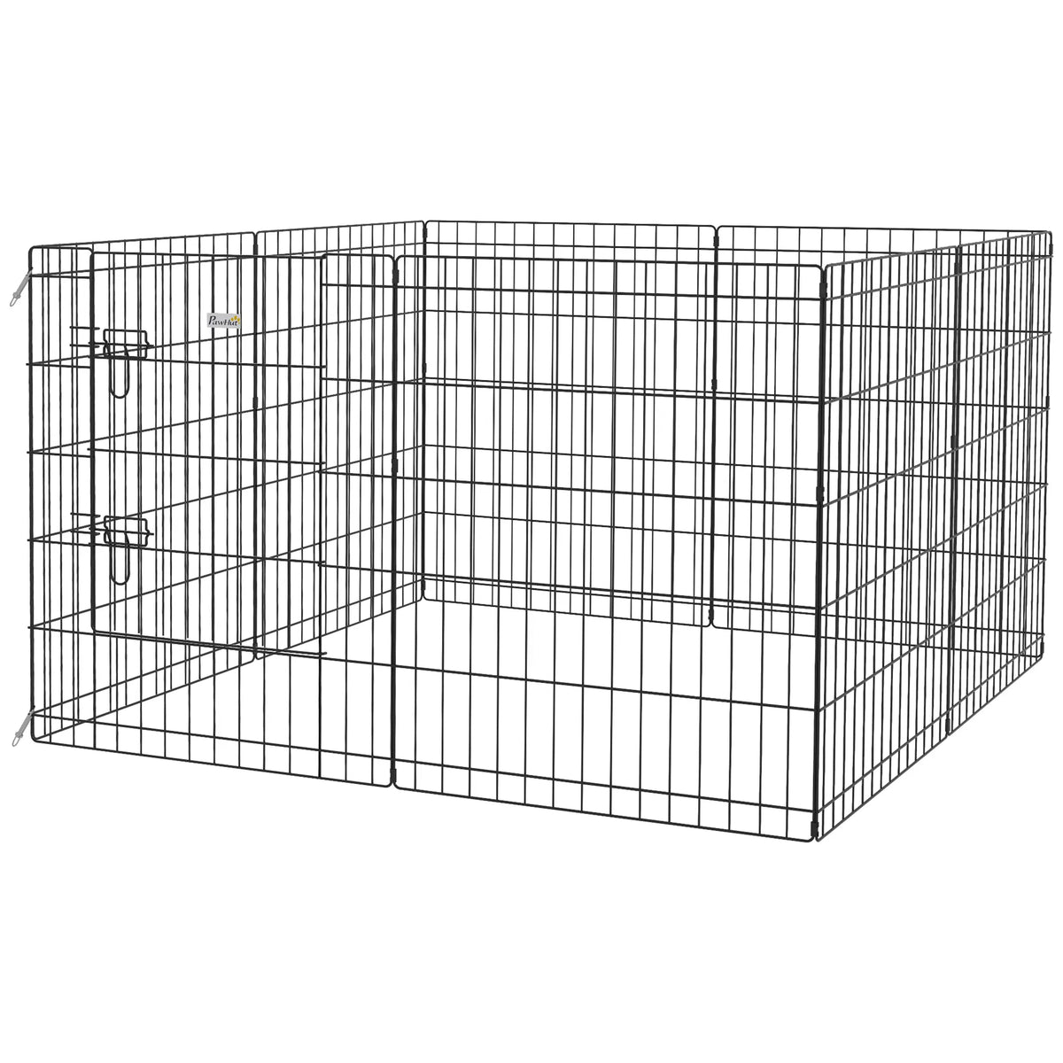 30inch Foldable Metal Exercise Pet Playpen Yard Dog Puppy Kennel Cage 8