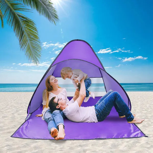 Beach Tent Shade Shelter Anti-uv Automatic Waterproof Tent Canopy
