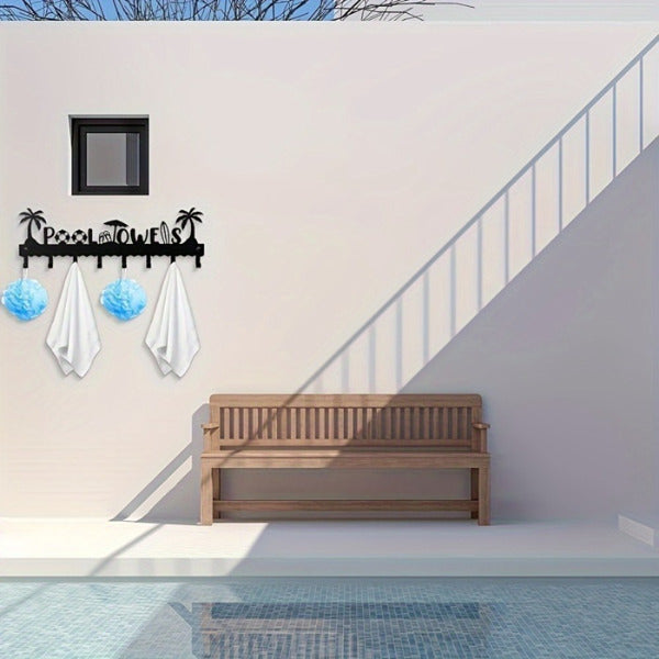 CIFbuy1 PC A Very Practical Modern Pool Towel Rack Made Of Handmade