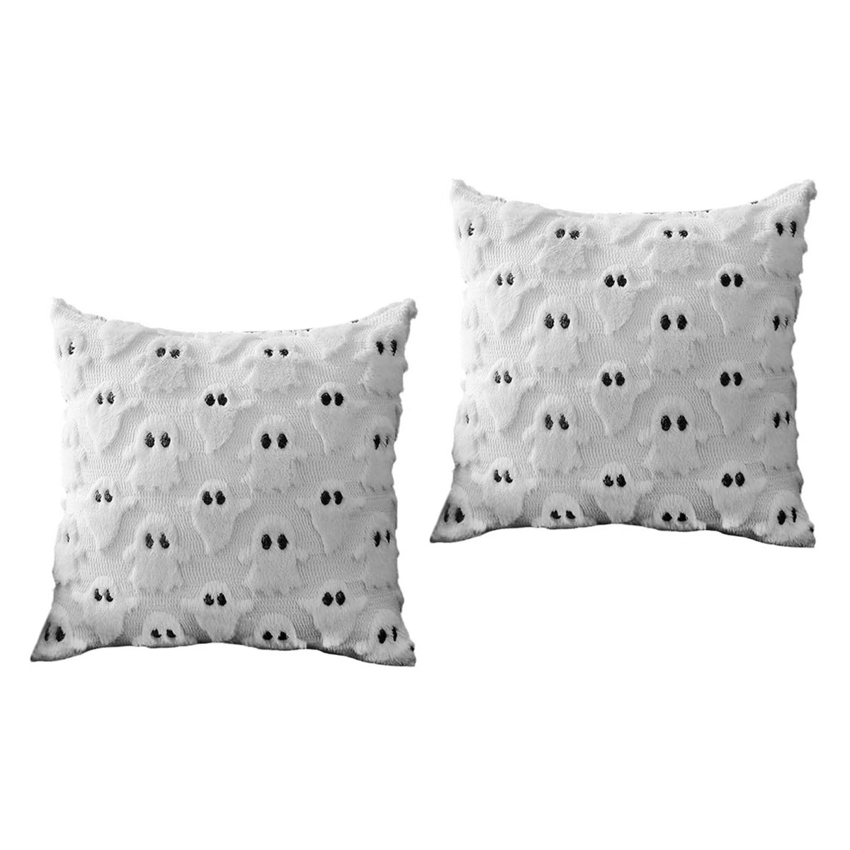 Ghost Pillow Case Comfort Decorative Soft Plush Throw Pillow Cover