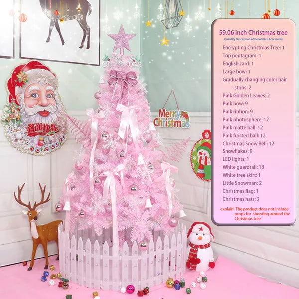 5FT Christmas Tree Pink