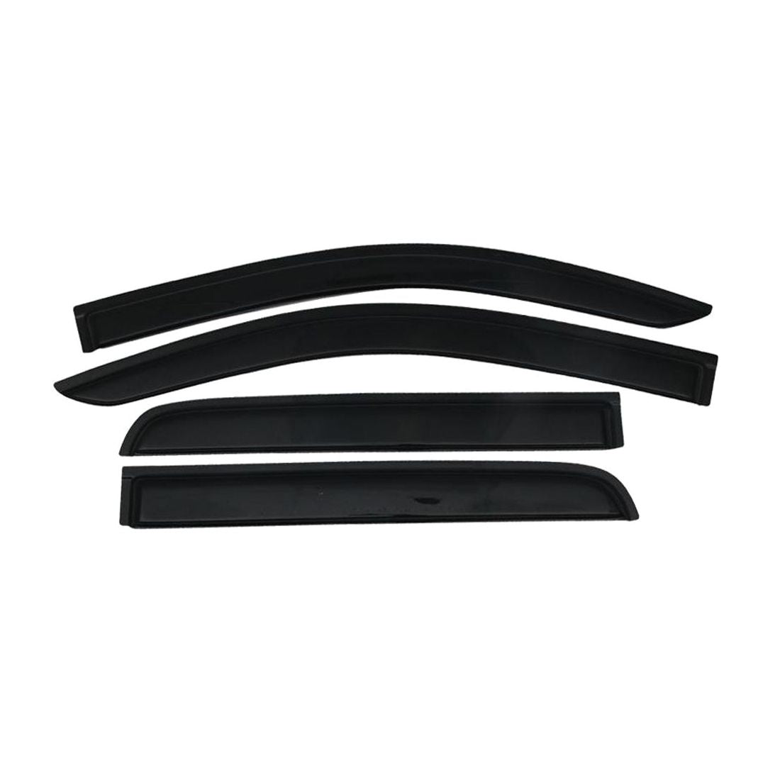 Fits 15-22 Chevy Colorado GMC Canyon Crew Cab Acrylic Window Visors