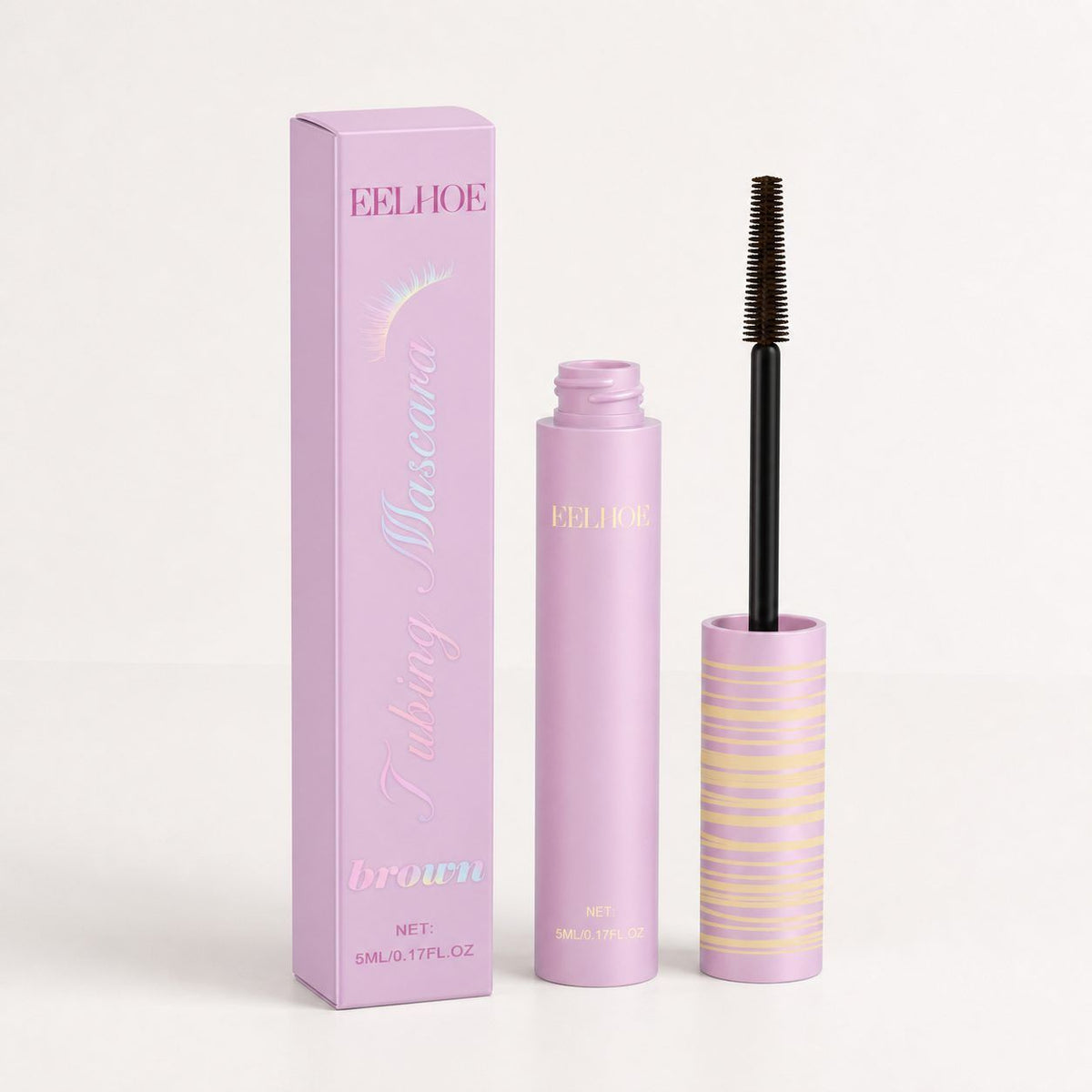 Eelhoe Lengthening And Curling Mascara, Black, 5 Ml